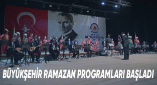 Büyükşehir Ramazan Programları Başladı
