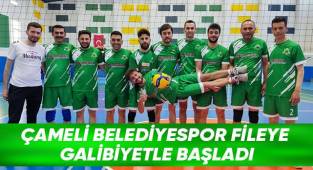 Çameli Belediyespor fileye galibiyetle başladı