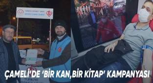 Çameli’de 'Bir Kan, Bir Kitap' kampanyası