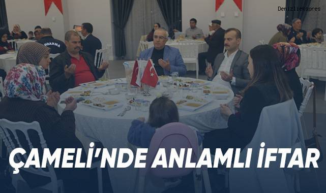 Çameli’nde anlamlı iftar