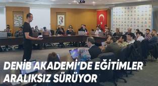 DENİB Akademi’de eğitimler aralıksız sürüyor
