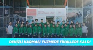 Denizli karması yüzme finallerine kaldı