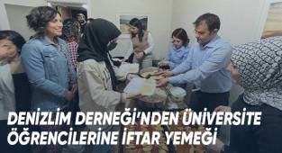 Denizlim Derneği’nden Üniversite Öğrencilerine İftar Yemeği