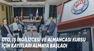 DTO, İş İngilizcesi Ve Almancası Kursu için Kayıtları Almaya Başladı