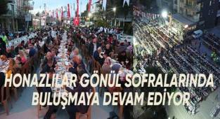 Honazlılar gönül sofrasında buluşmaya devam ediyor