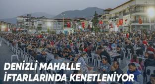 İftar sofrası Bağbaşı’nda kuruldu