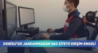Jandarmadan 560 siteye erişim engeli