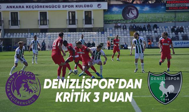 Ankara Keçiörengücü: 0 - Denizlispor: 1