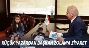 Küçük Yazardan Başkan Zolan’a Ziyaret