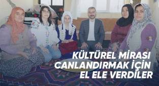 Kültürel mirası canlandırmak için el ele verdiler