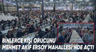 Merkezefendi Belediyesi’nin mahalle iftarları devam ediyor