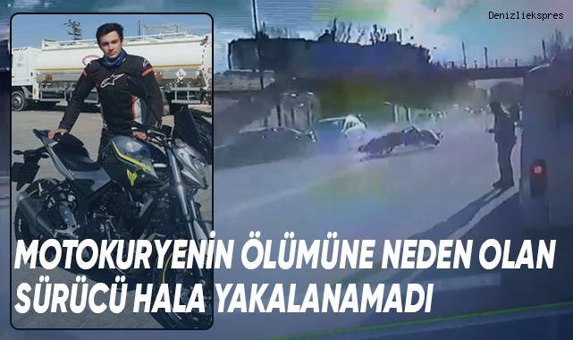 Motokuryenin ölümüne neden olan sürücü hala yakalanamadı