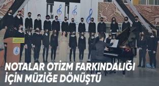 Notalar Otizm Farkındalığı İçin Müziğe Dönüştü