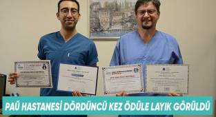 PAÜ Hastanesi Dördüncü Kez Ödüle Layık Görüldü