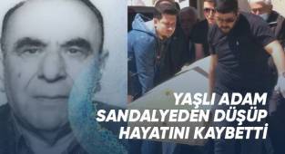 Sandalyeden düşen yaşlı adam öldü