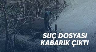 Suç dosyası kabarık çıktı