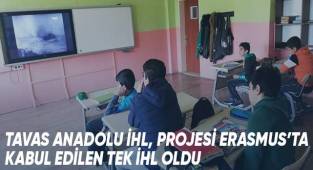 Tavas Anadolu İmam Hatip Lisesi, projesi Erasmus’a kabul edilen tek İHL oldu