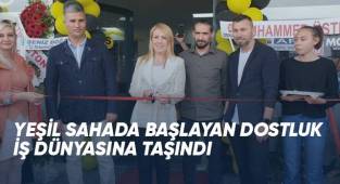 Yeşil sahada başlayan dostluk iş dünyasına taşındı