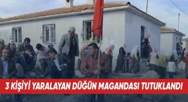 3 kişiyi yaralayan düğün magandası tutuklandı