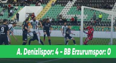 A. Denizlispor: 4 - BB Erzurumspor: 0
