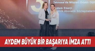 Aydem büyük bir başarıya imza attı
