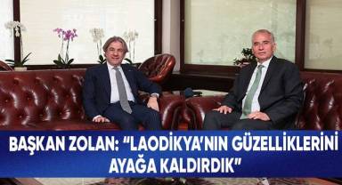 Bakan Yardımcısı Demircan’dan Başkan Zolan’a ziyaret