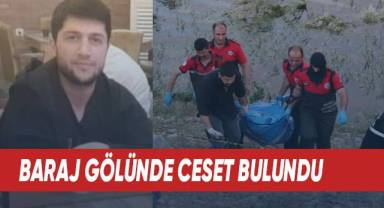 Baraj gölünde erkek cesedi bulundu