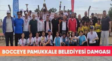 Bocceye Pamukkale Belediyesi Damgası