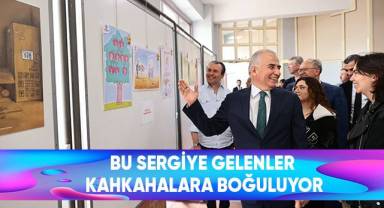 Bu Sergiye Gelenler Kahkahalara Boğuluyor