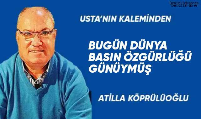 BUGÜN DÜNYA BASIN ÖZGÜRLÜĞÜ GÜNÜYMÜŞ