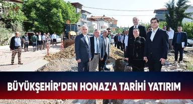 Büyükşehir’den Honaz'a Tarihi Yatırım