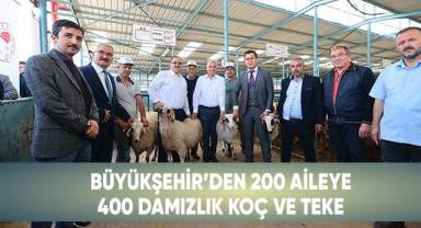 Büyükşehir üretici desteklerini aralıksız sürdürüyor