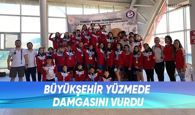 Büyükşehir Yüzmede Damgasını Vurdu