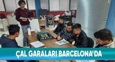 Çallı öğrenciler, İspanya’da 3 hafta süren eğitimden geçti