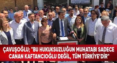 Çavuşoğlu;