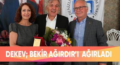 DEKEV; Bekir Ağırdır'ı Ağırladı