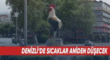 Denizli’de ani sıcaklık düşüşü bekleniliyor