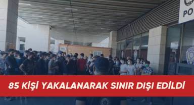 Denizli’de düzensiz 85 göçmen yakalandı