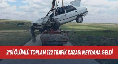 Denizli'de son 1 haftada 122 trafik kazası meydana geldi