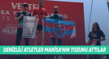 Denizlili atletler Manisa’nın tozunu attılar