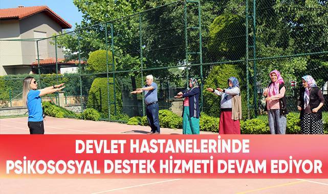 Devlet Hastanelerinde Psikososyal Destek Hizmeti Devam Ediyor