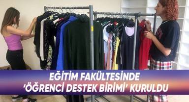 Eğitim Fakültesinde ‘Öğrenci Destek Birimi’ Kuruldu