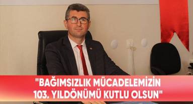 Eğitim-İş Şube Başkanı Aydoğan'dan 19 Mayıs Kutlama Mesajı