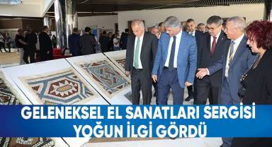 Geleneksel El Sanatları Sergisi Yoğun İlgi Gördü
