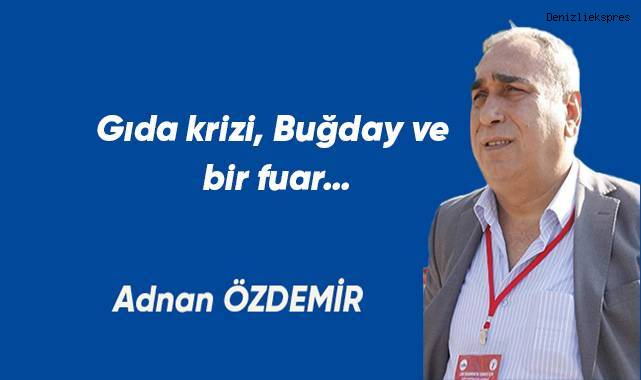 Gıda krizi, Buğday ve bir fuar…