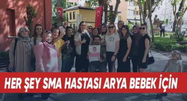 Her şey SMA Hastası Arya bebek için