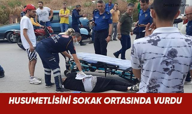 Husumetlisini sokak ortasında pompalı tüfekle vurdu