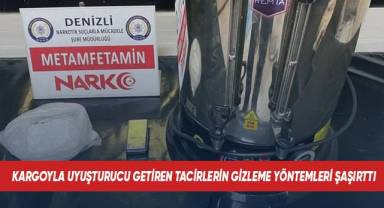 Kargoyla uyuşturucu getiren tacirlerin gizleme yöntemleri şaşırttı