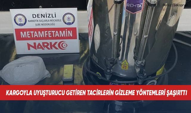 Kargoyla uyuşturucu getiren tacirlerin gizleme yöntemleri şaşırttı