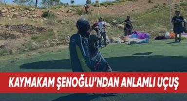 Kaymakamdan Pamukkale semalarında anlamlı uçuş